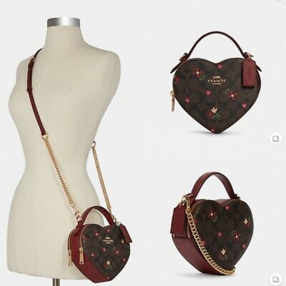 Coach Handbags - Coach Heart bag